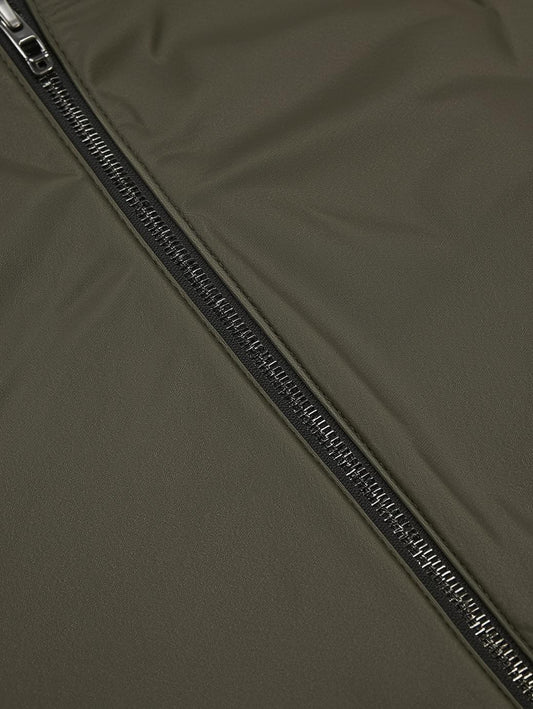 Bomber Jacket with Zippered Pockets