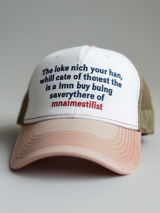 Motivational Quote Cap