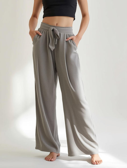 Palazzo Pants with Cropped Top