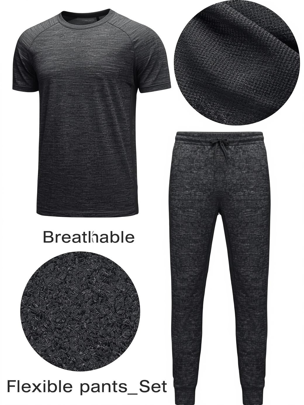 Gym Wear Bundle (T-Shirt + Jogger Pants)