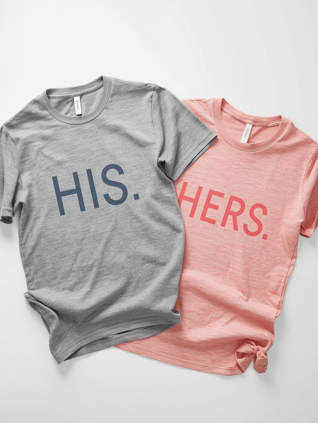 His & Hers Matching T-Shirt Set