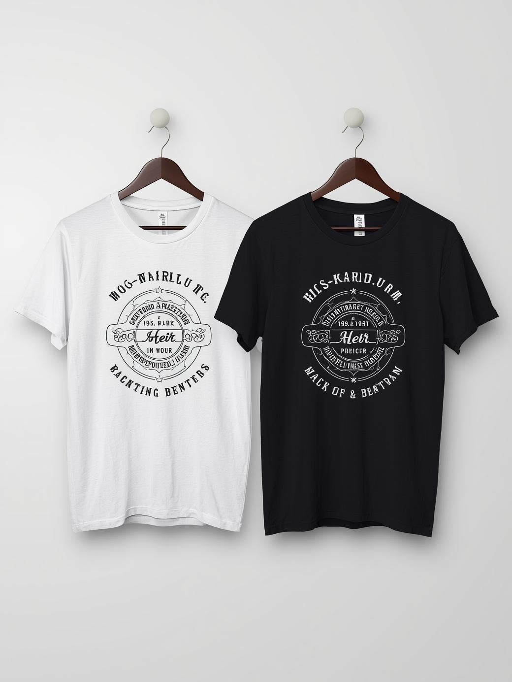 His & Hers Matching T-Shirt Set