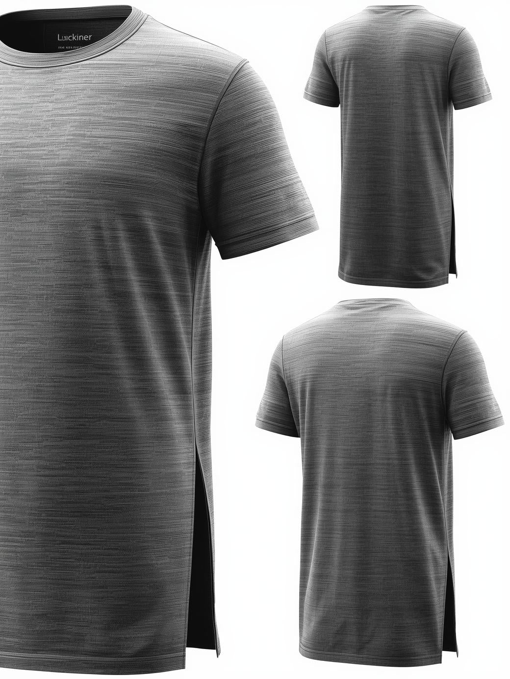 Longline T-Shirt with Side Slit