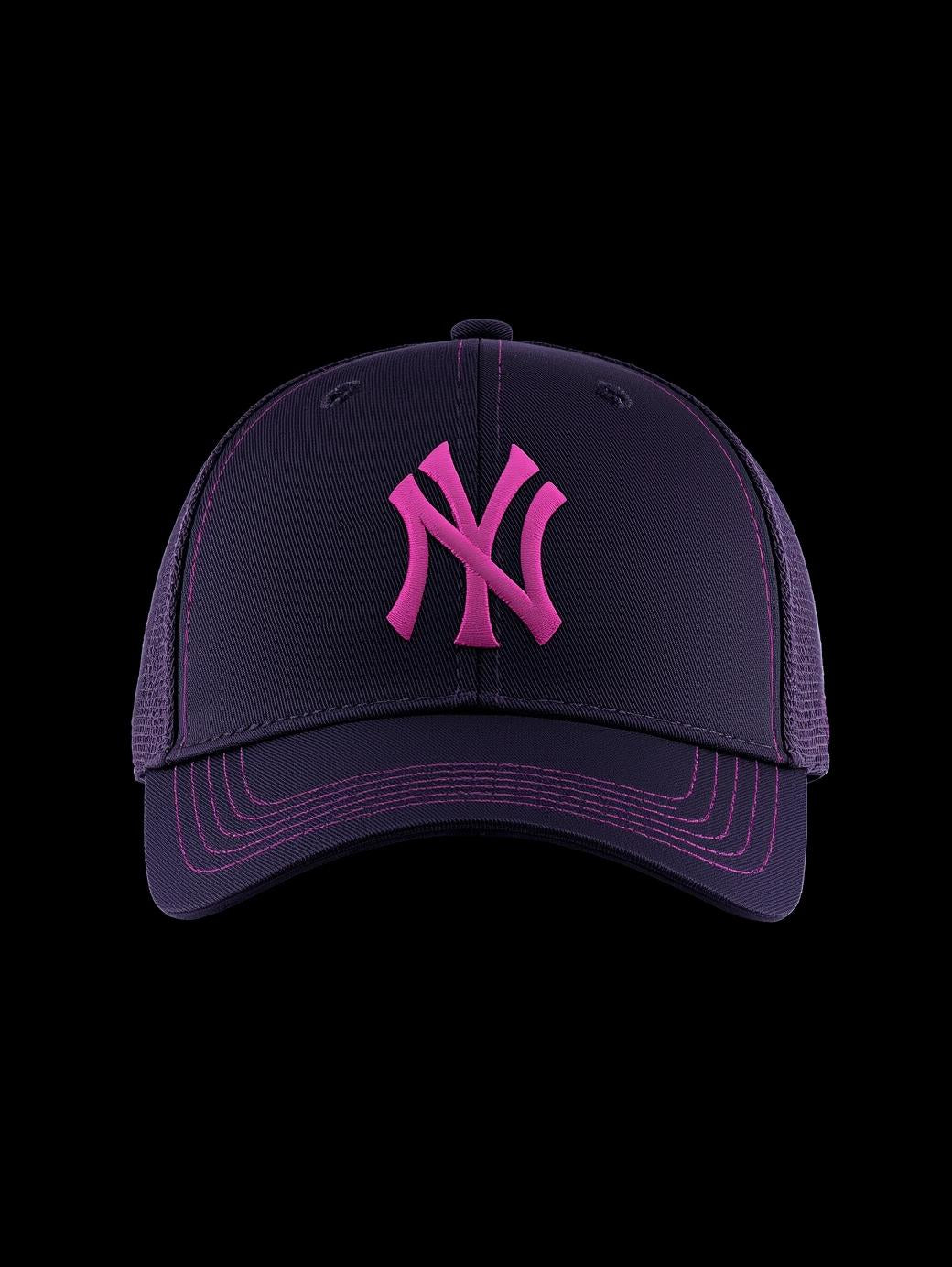 Neon Logo Street-Style Cap