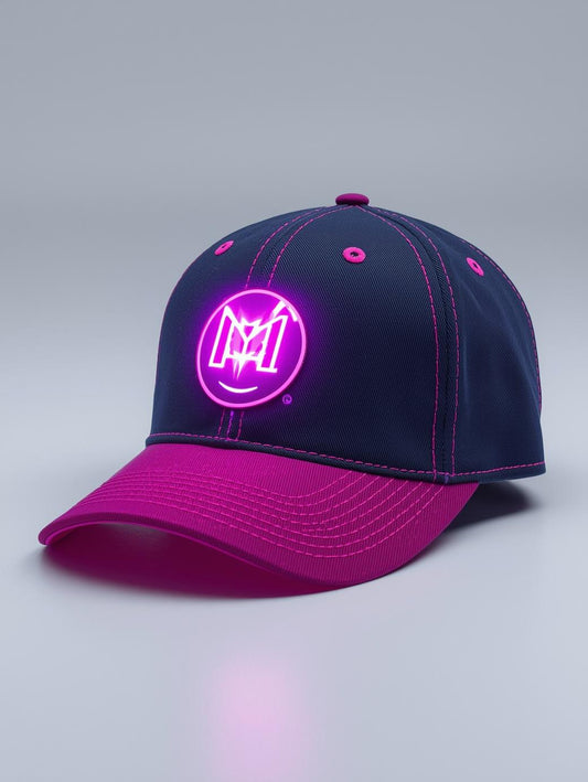 Neon Logo Street-Style Cap