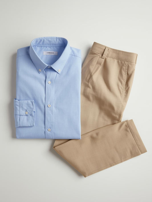 Office Casual Bundle (Shirt + Chinos)