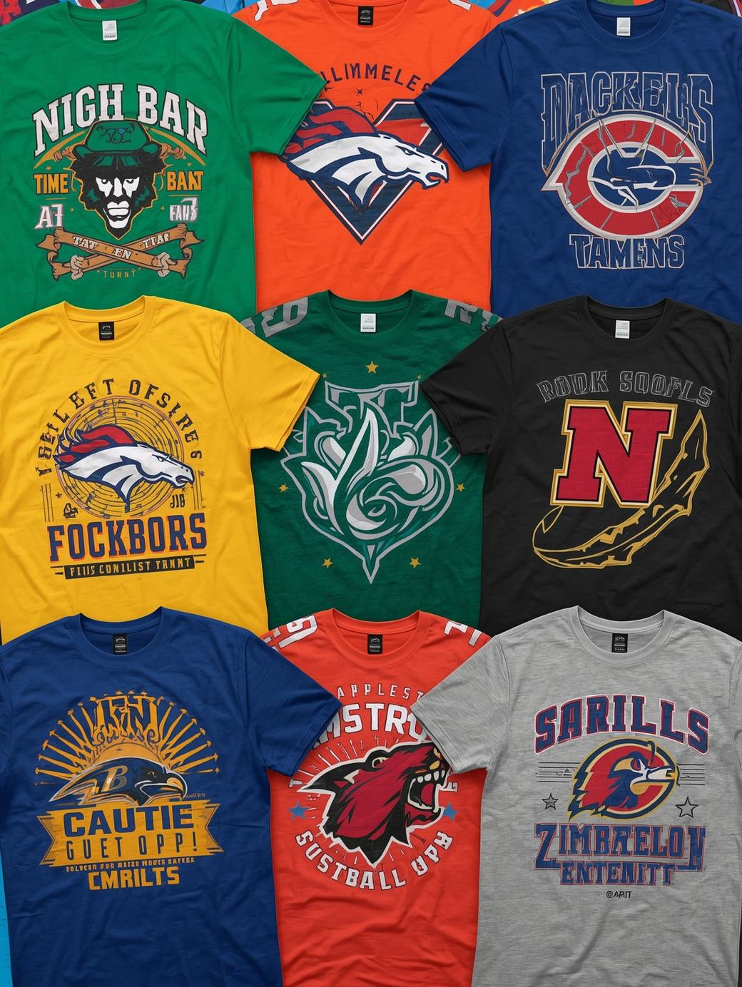 Sports Team T-Shirt Pack