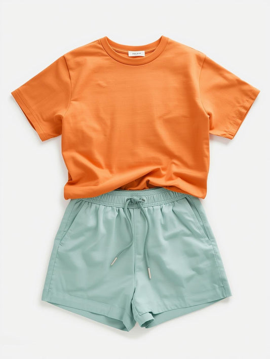 Summer Outfit Set (T-Shirt + Shorts)